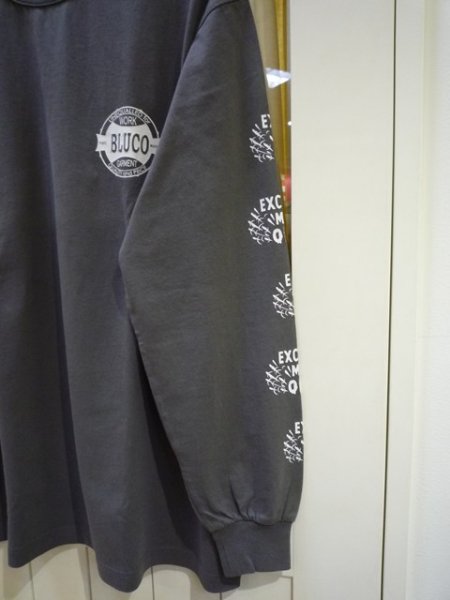 画像5: BLUCO (ブルコ) - Print L/S Tee”OIL” (5)