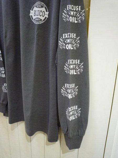 画像6: BLUCO (ブルコ) - Print L/S Tee”OIL” (6)
