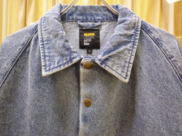 画像3: BLUCO (ブルコ) - 12oz DENIM COACH JACKET (3)