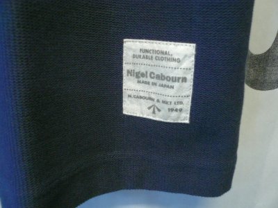 画像2: NIGEL CABOURN  （ ナイジェル・ケーボン ） - Nigel Cabourn  - モックネックTシャツ/MOCK NECK T-SHIRT　