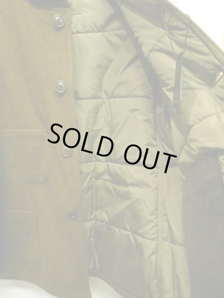 画像6: NIGEL CABOURN  （ ナイジェル・ケーボン ） - Nigel Cabourn  - PHARAOH JACKET  MELTON × CORDUROY  DARK GREEN  MAIN LINE  (6)