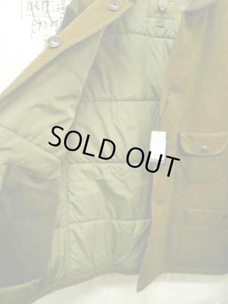 画像5: NIGEL CABOURN  （ ナイジェル・ケーボン ） - Nigel Cabourn  - PHARAOH JACKET  MELTON × CORDUROY  DARK GREEN  MAIN LINE  (5)