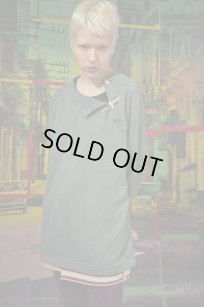 画像1: SALE40%OFF Alexander Lee Chang ( アレキサンダーリーチャン ) - ASYM HENLY SWEAT (AC012105)  (1)