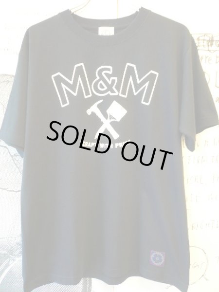 画像1: SALE40%OFF  M&M (エムアンドエム) -  PRINT S/S T-SHIRT  (21-MT-016) (1)