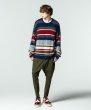 画像6: glamb  ( グラム ) - GB0321 / KNT02 : Byron border knit / バイロンボーダーニット (6)