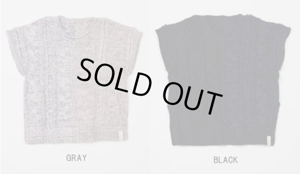 画像1: SALE50%OFF Alexander Lee Chang ( アレキサンダーリーチャン ) -  BIG KNIT VEST ( AC062103 ) (1)