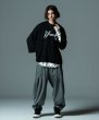 画像3: glamb  ( グラム ) - GB0422/CS05 : Wide Sleeve Logo Sweat / ワイドスリーブロゴスウェット (3)