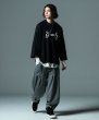 画像4: glamb  ( グラム ) - GB0422/CS05 : Wide Sleeve Logo Sweat / ワイドスリーブロゴスウェット (4)