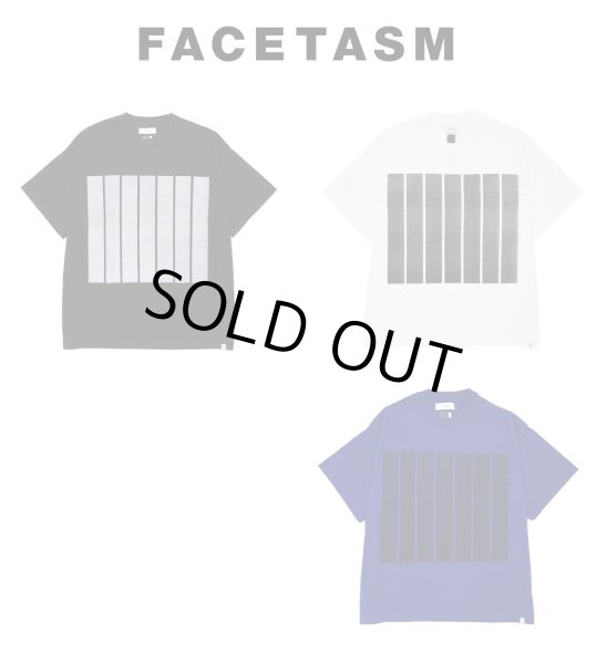 画像1: FACETASM  ( ファセッタズム ) -   7BARS TEE ( SRO-TEE-U01 ) (1)