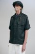 画像10: NIGEL CABOURN  （ ナイジェル・ケーボン ） - Nigel Cabourn  オープンカラーシャツ - リネンツイル / OPEN COLLAR SHIRT - LINEN TWILL  80480011005  (10)