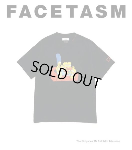 画像1: FACETASM  ( ファセッタズム ) -   The Simpsons/FACETASM RIB BIG TEE ( SRO-TEE-U14 ) (1)