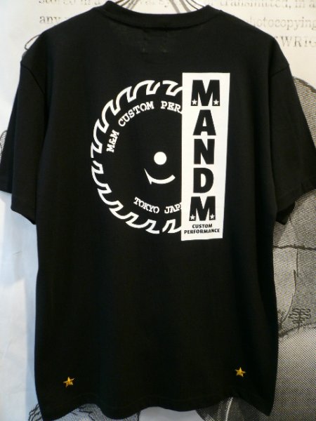 画像1: M&M (エムアンドエム) -  M&M  PRINT S/S T-SHIRT  ( 24-MT-006 ) (1)