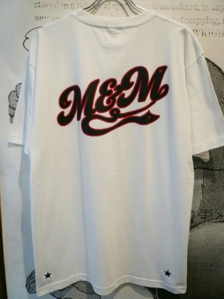 画像1: M&M (エムアンドエム) -  M&M  PRINT S/S T-SHIRT  ( 24-MT-008 ) (1)