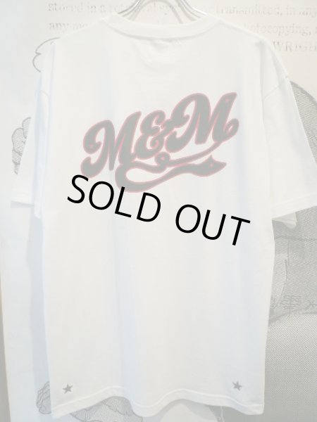 画像1: M&M (エムアンドエム) -  M&M  PRINT S/S T-SHIRT  ( 24-MT-008 ) (1)