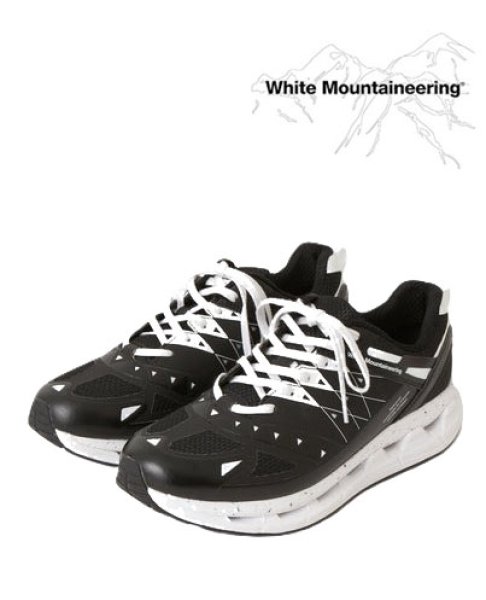 画像1: White Mountaineering ( ホワイトマウンテニアリング )  - WM×MOISTHROUGH360 WATERPROOF SNEAKER  ( BK2571803 )  (1)