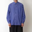 画像5: White Mountaineering ( ホワイトマウンテニアリング )  -  MID GUSSET SLEEVE STRIPE BUTTON SHIRT  ( WM2571117 ) (5)