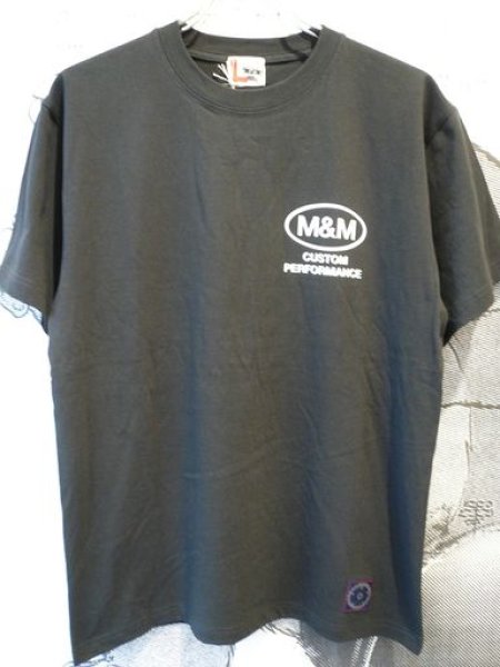 画像1: M&M (エムアンドエム) -  M&M  Ellipse Frame Tee ( 25MMT02 ) (1)