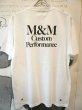 画像1: M&M (エムアンドエム) -  M&M  Logo EMB. Tee( 25MMT05 ) (1)