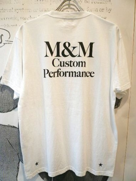 画像1: M&M (エムアンドエム) -  M&M  Logo EMB. Tee( 25MMT05 ) (1)