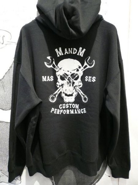 画像1: M&M (エムアンドエム) - M&M  × MASSES　「 HOODED SKULL WRENCH 」  (25MM-MASSES-06 ) (1)