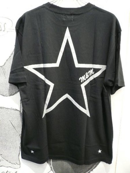 画像1: M&M (エムアンドエム) -  Edge Star Pocket Tee  ( 25MMT08 ) (1)