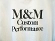 画像2: M&M (エムアンドエム) -  M&M  Logo EMB. Tee( 25MMT05 ) (2)