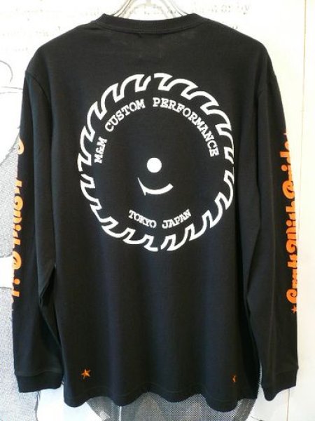 画像1: M&M (エムアンドエム) -  M&M  PRINT L/S T-SHIRT  ( 24-MT-019 ) (1)