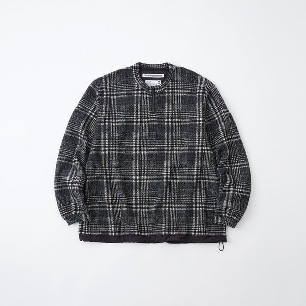 画像1: White Mountaineering ( ホワイトマウンテニアリング )  -  HALF ZIP CHECK PULLOVER  ( WM2573510 ) (1)