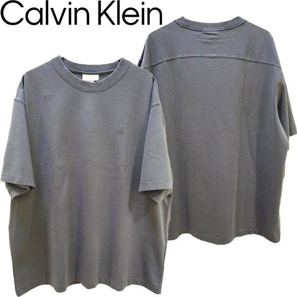 画像1: CALVIN KLEIN JEANS (カルバンクラインジーンズ) - SS 16S JERSEY PD WASH TEE (1)