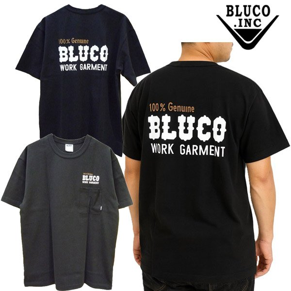 画像1: BLUCO (ブルコ) - POCKET TEE -Bolt- (1)