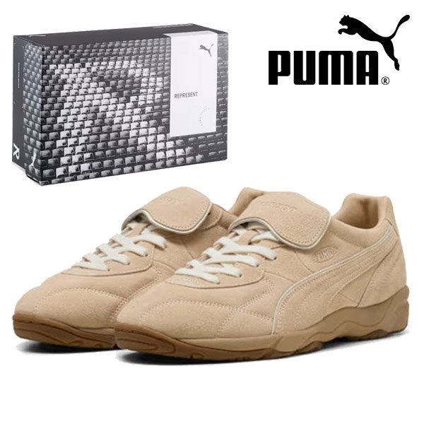 画像1: PUMA (プーマ) - ユニセックス PUMA x REPRESENT キング インドア スニーカー (1)