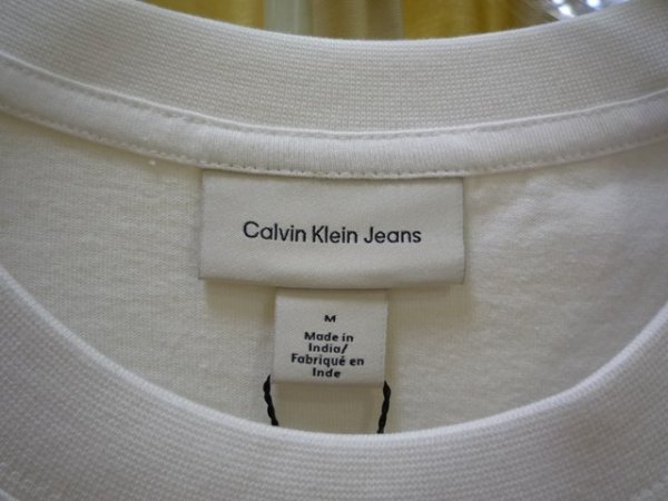 画像5: CALVIN KLEIN JEANS (カルバンクラインジーンズ) - Tシャツ - アーカイブロゴ リラックスクルーネックTシャツ [JUNG KOOK / ジョングク着用商品] (5)