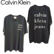 画像1: CALVIN KLEIN JEANS (カルバンクラインジーンズ) - ショートスリーブスラブTシャツ (1)