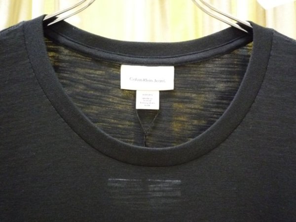 画像4: CALVIN KLEIN JEANS (カルバンクラインジーンズ) - ショートスリーブスラブTシャツ (4)