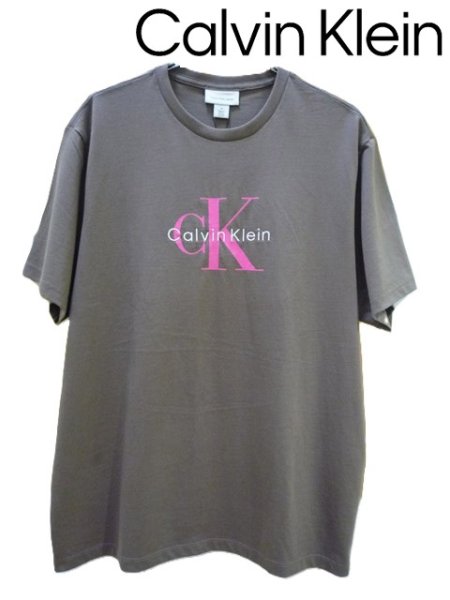画像1: CALVIN KLEIN JEANS (カルバンクラインジーンズ) - ショートスリーブモノグラムプリントTシャツ SS HERO MONO LOGO TEE 20S [ロウン、ミンギュ着用商品] (1)