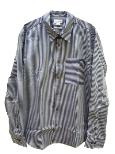 画像2: CALVIN KLEIN JEANS (カルバンクラインジーンズ) - COTTON SATAIN RELAXED SHIRT (2)