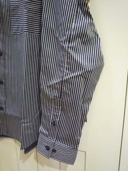 画像7: CALVIN KLEIN JEANS (カルバンクラインジーンズ) - COTTON SATAIN RELAXED SHIRT (7)