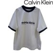 画像1: CALVIN KLEIN JEANS (カルバンクラインジーンズ) - Tシャツ - ショートスリーブリンガーTシャツ [MINGYU / ミンギュ着用商品 (1)