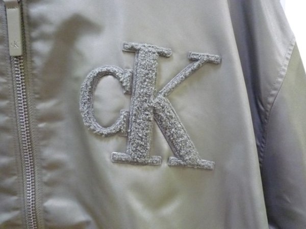画像2: CALVIN KLEIN JEANS (カルバンクラインジーンズ) - Nylon Tipped Bomber Jacket (2)