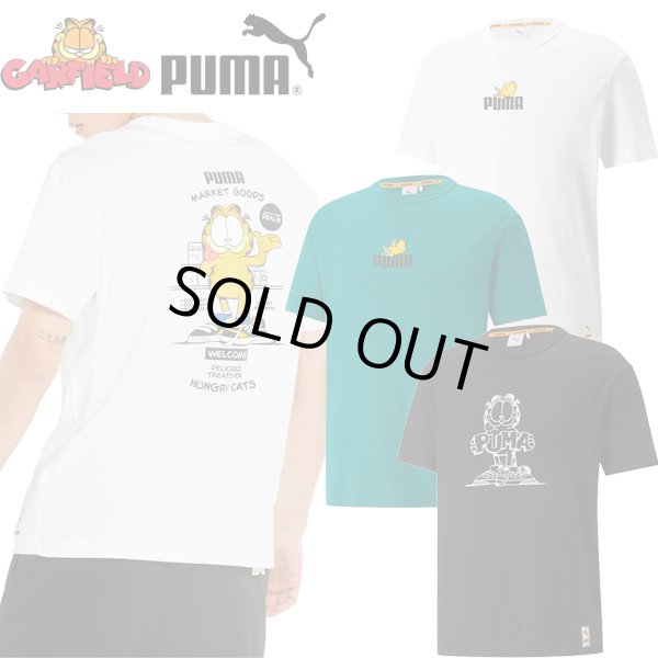 画像1: PUMA (プーマ) - PUMA x GARFIELD グラフィック 半袖 Tシャツ (1)