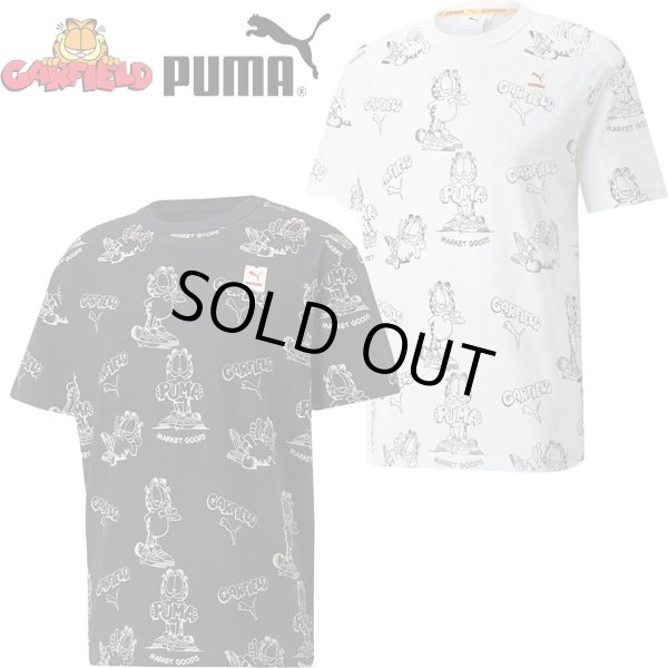 画像1: PUMA (プーマ) - PUMA x GARFIELD AOP 半袖 Tシャツ (1)