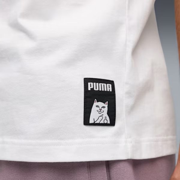画像8: PUMA (プーマ) - ユニセックス PUMA x RIPNDIP ボクシー グラフィック 半袖 Tシャツ (8)