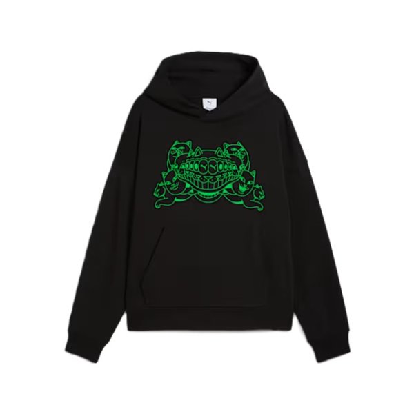 画像3: PUMA (プーマ) - ユニセックス PUMA x RIPNDIP ボクシー グラフィック フーディ (3)