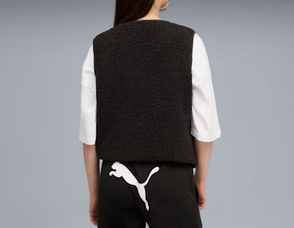 画像6: PUMA (プーマ) - ウィメンズ ワードローブ ESS ポーラー フリース ジレ (6)