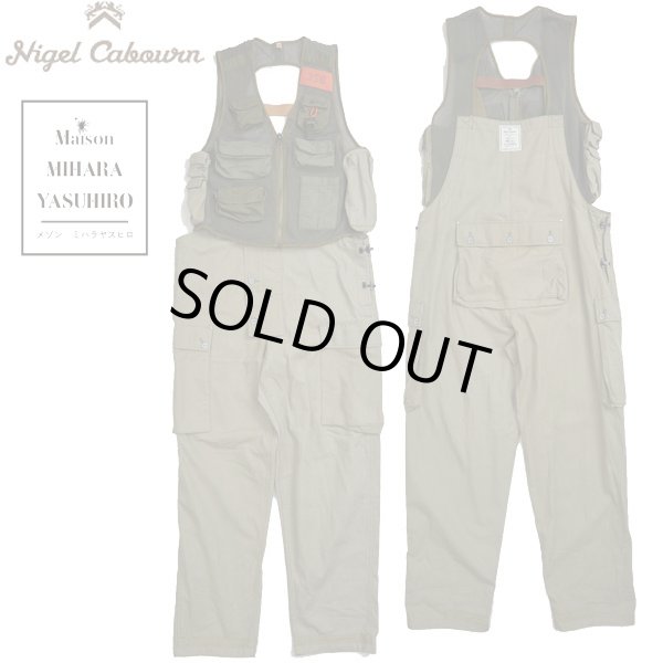 画像1: NIGEL CABOURN  （ ナイジェル・ケーボン ） - NIGEL CABOURN × Maison MIHARA YASUHIRO SURVIVAL DUNGAREE (1)