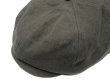 画像4: NIGEL CABOURN  （ ナイジェル・ケーボン ） - Nigel Cabourn  CASQUETTE -LINEN PIN OX/キャスケット-リネンピンオックス　80480066001　　　 (4)
