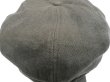 画像6: NIGEL CABOURN  （ ナイジェル・ケーボン ） - Nigel Cabourn  CASQUETTE -LINEN PIN OX/キャスケット-リネンピンオックス　80480066001　　　 (6)