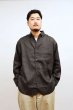 画像2: NIGEL CABOURN  （ ナイジェル・ケーボン ） - Nigel Cabourn  ブリティッシュオフィサーズシャツ - タイプ2 ヘンプ / BRITISH OFFICERS SHIRT - TYPE2 HEMP  80500010003  (2)
