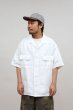 画像14: NIGEL CABOURN  （ ナイジェル・ケーボン ） - Nigel Cabourn  オープンカラーシャツ - リネンツイル / OPEN COLLAR SHIRT - LINEN TWILL   80500011005   (14)
