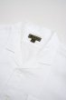 画像4: NIGEL CABOURN  （ ナイジェル・ケーボン ） - Nigel Cabourn  オープンカラーシャツ - リネンツイル / OPEN COLLAR SHIRT - LINEN TWILL   80500011005   (4)